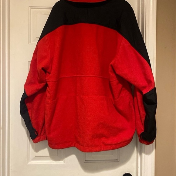 5.11 Tactical Mens Fleece Performance Jacket Size XL Red and Black Full Zip - Picture 4 of 10